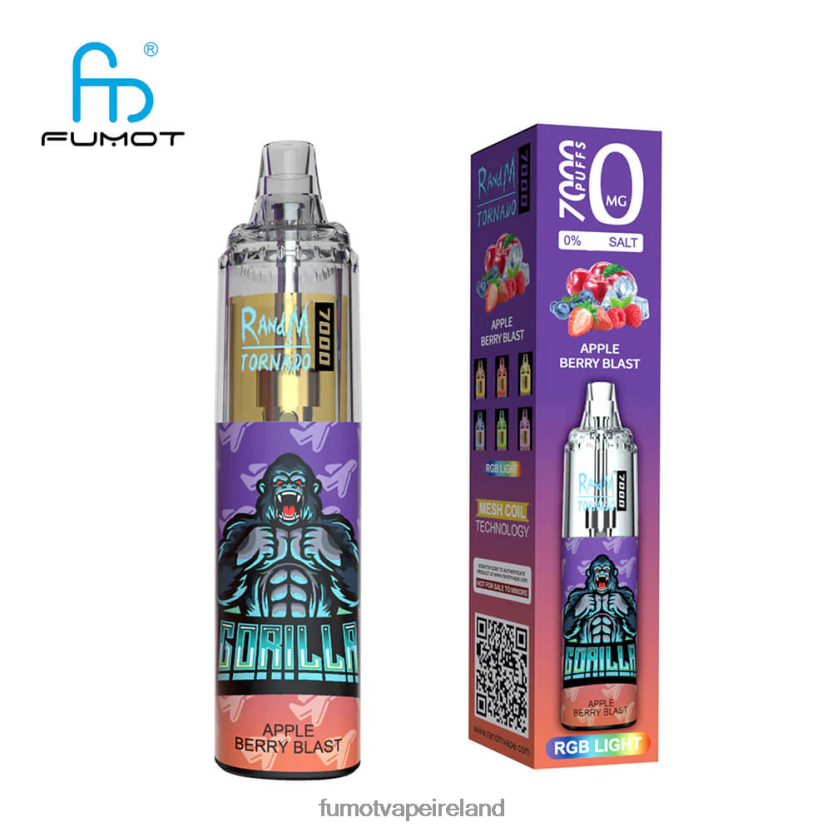 Fumot Tornado 0 7000 Disposable Vape Pen - 14ML (1 Piece) T6F626497 | Fumot Discount Code Apple Peach Pear
